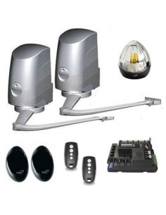 Kit motorisation portail battant 24V avec bras long 300 kg
