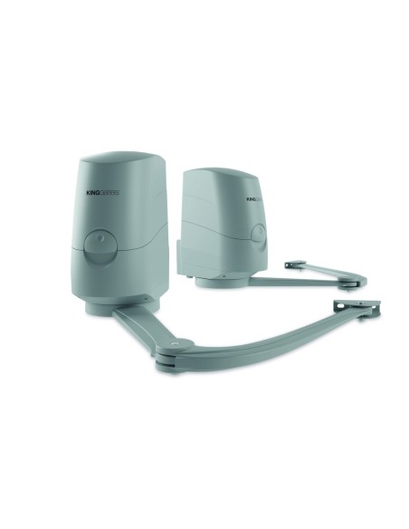 Kit motorisation portail battant 24V avec bras long 300 kg