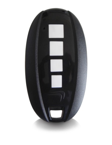 TELECOMMANDE COPIABLE 4 FONCTIONS NOIRE KING GATES