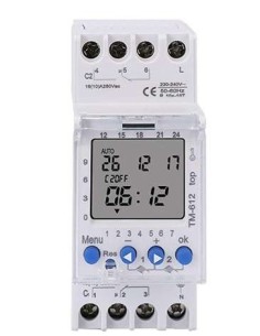 PET020 / HORLOGE ASTRONOMIQUE 2 CONTACTS 230 V AC