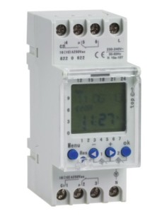 PET020 / HORLOGE ASTRONOMIQUE 2 CONTACTS 230 V AC 2