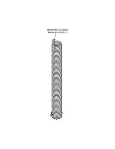3051905 RESSORT DE TORSION GAUCHE HORMANN AVEC CONE DE REGLAGE