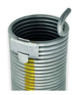 3051909 RESSORT DE TORSION GAUCHE HORMANN AVEC CONE DE REGLAGE 2