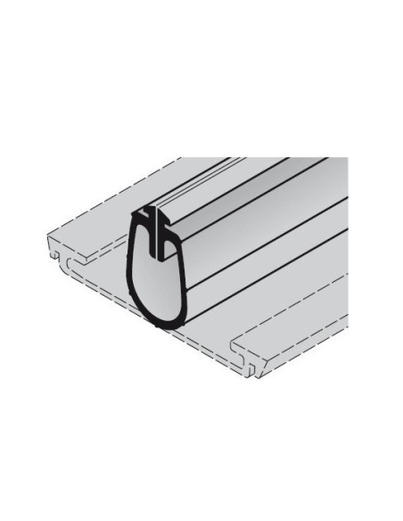 Joint de sol HÖRMANN pour LPU42 - Longueur max 3000 mm