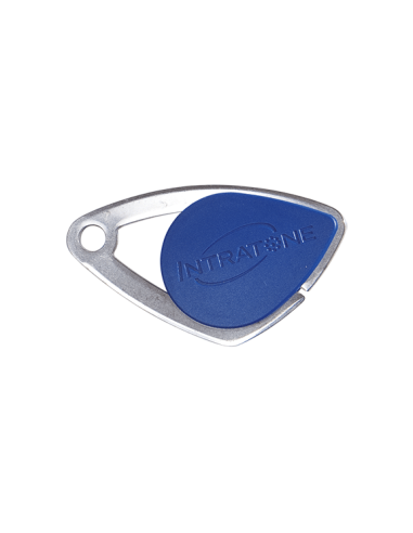 Badge électronique bleu Mifare
