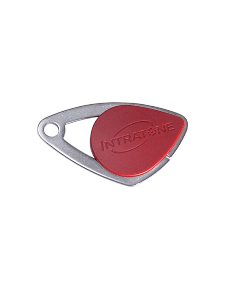 Badge électronique rouge Mifare