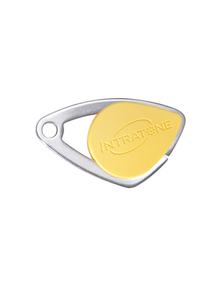 Badge électronique jaune Mifare
