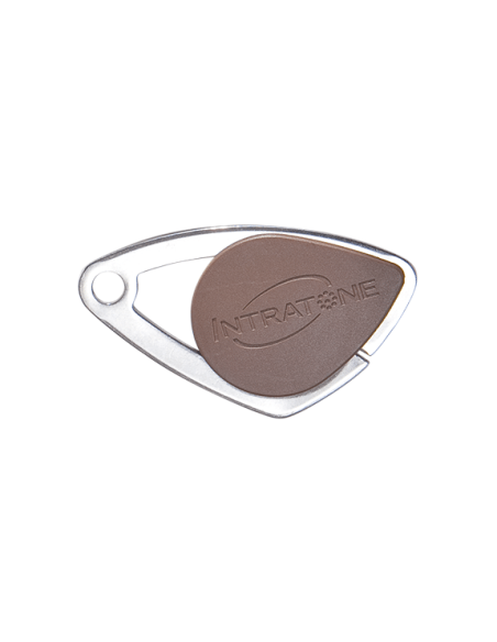 Badge électronique marron Mifare