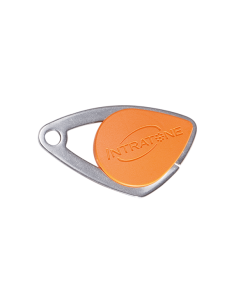 Badge électronique orange Mifare