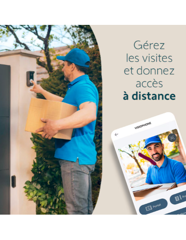 Visiophone Somfy Filaire IO Connect