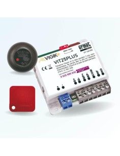 Centrale autonome VIGIK+ pour 1 porte avec tête de lecture type T25 VIGIK PLUS