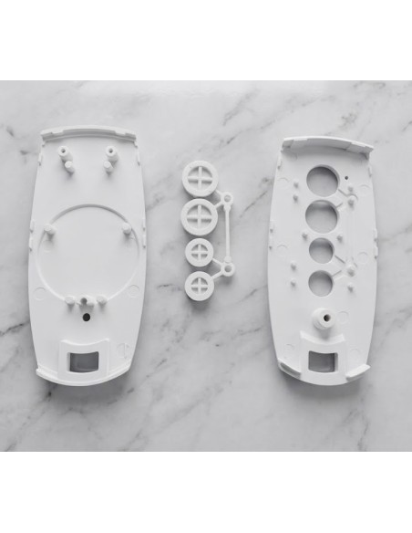 Boitier blanc pour télécommande STYLO4 KING GATES