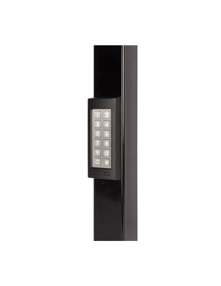 Clavier à codes avec 2 relais integrés - En argent