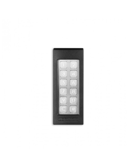 Clavier à codes avec 2 relais intégrés - En argent