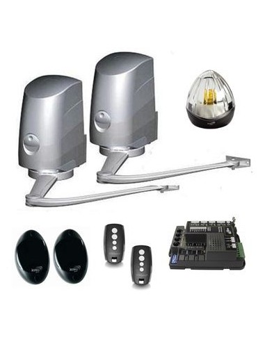 Kit motorisation portail battant 24V avec bras à rotule 300 kg