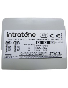 REF 12-0110 - Carte relais pour centrale 1 porte / 200 noms