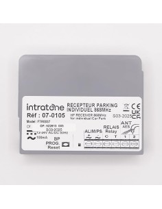 RECEPTEUR HF SPECIAL ACCES PARKING INDIV AVEC ANTENNE INTEGREE