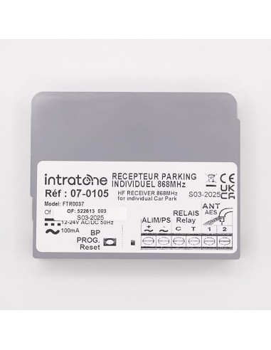 RECEPTEUR HF SPECIAL ACCES PARKING INDIV AVEC ANTENNE INTEGREE