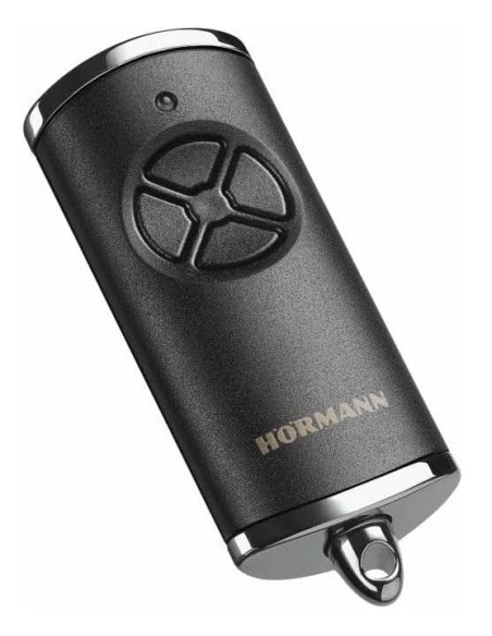 TELECOMMANDE HORMANN 4 FONCTIONS 868MHZ NOIRE CHROME