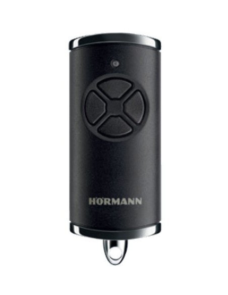 TELECOMMANDE HORMANN 4 FONCTIONS 868MHZ NOIRE CHROME