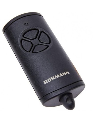 MINI EMETTEUR HORMANN 4 FONCTIONS 868MHZ NOIRE MATE