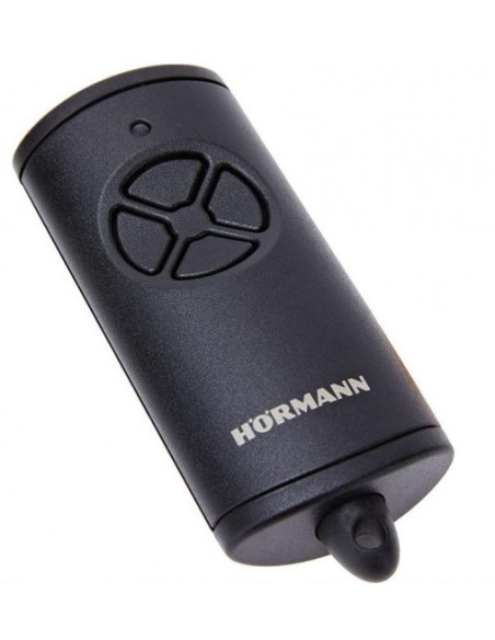 MINI EMETTEUR HORMANN 4 FONCTIONS 868MHZ NOIRE MATE