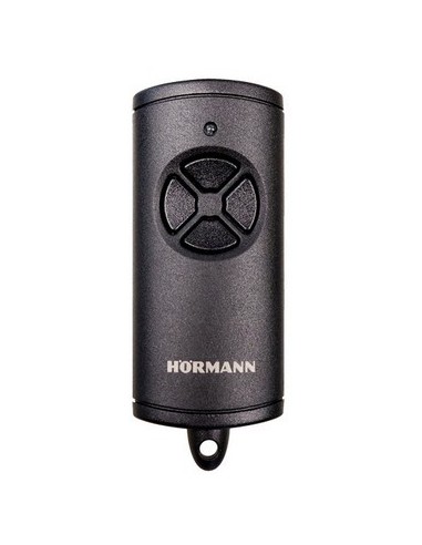TELECOMMANDE HORMANN 4 FONCTIONS 868MHZ NOIRE MATE