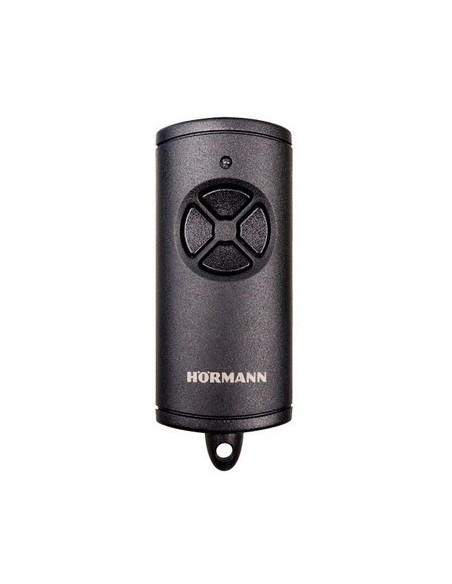 TELECOMMANDE HORMANN 4 FONCTIONS 868MHZ NOIRE MATE