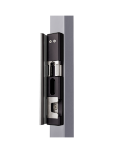 GACHE ELECTRIQUE EN APPLIQUE - RAL 9005-FONCTIONNEMENT A RUPTURE