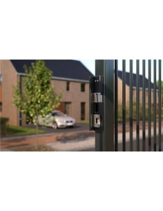 GACHE ELECTRIQUE EN APPLIQUE - RAL 9005-FONCTIONNEMENT A EMISSION 2