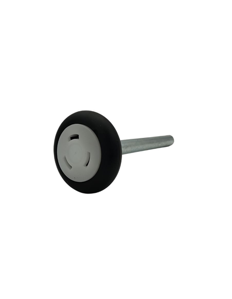 GALET DE GUIDAGE INFERIEUR AXE DE 95 MM FERRURE Z