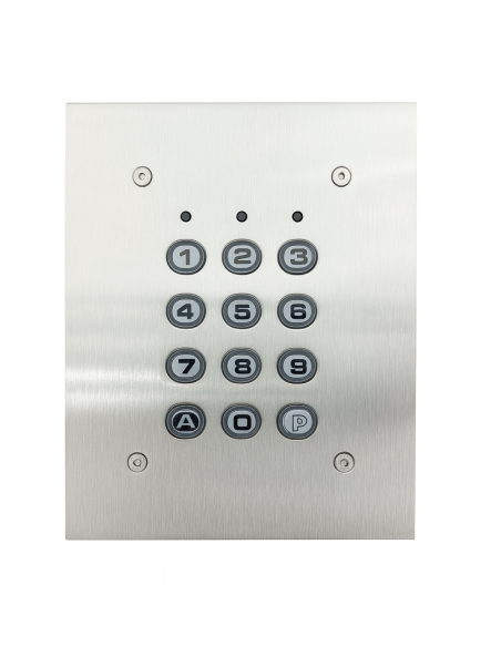 CLAVIER TOUCHES ABS SUBO12 AVEC PEAB202 A ENCASTRER