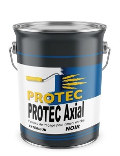 PEINTURE AU SOL NOIRE POT DE 3L