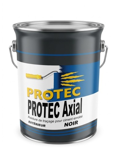 PEINTURE AU SOL NOIRE POT DE 3L