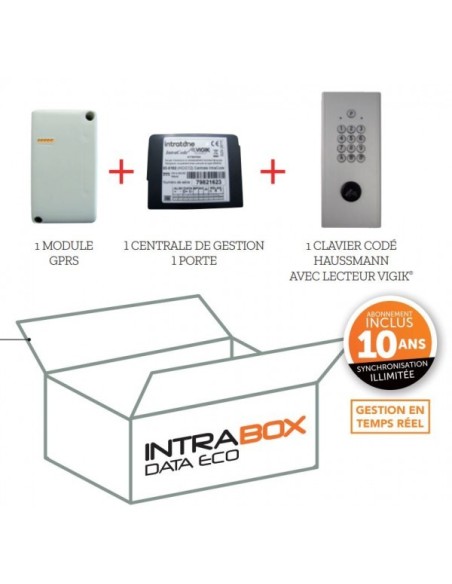 INTRABOX DATA ECO CLAVIER HAUSSMANN ENCASTRE