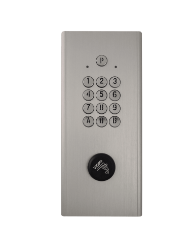 CLAVIER HAUSSMANN BOUCHON A ENCASTRER 1 RELAIS ARGENT