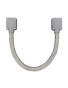 GAINE DE PASSAGE RENFORCEE EN ACIER INOXYDABLE 450 MM