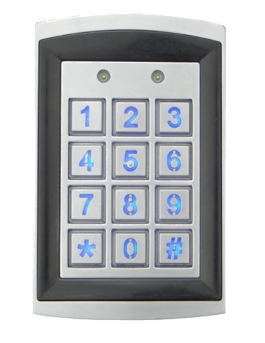 CLAVIER FILAIRE INOX SANS CABLE