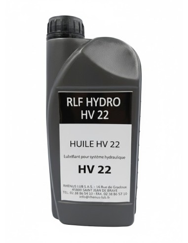 HUILE POUR MOTEURS VERINS HYDRAULIQUE (LE LITRE)