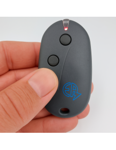 TELECOMMANDE 3 FONCTIONS 433MHZ CODE FIXE EUROPE AUTOMATISMES 2