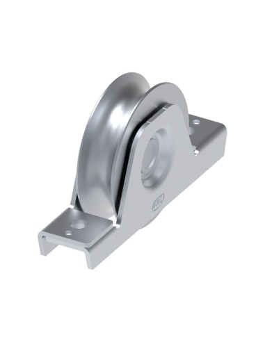 72875- ROUE GORGE DEMI RONDE DIAM 75 MM AVEC SUPPORT INTÉRIEUR FAC
