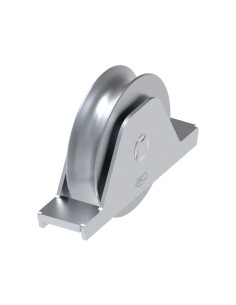 723100/20- ROUE GORGE DEMI RONDE DIAM  100 MM AVEC SUPPORT INTÉRIEUR FAC