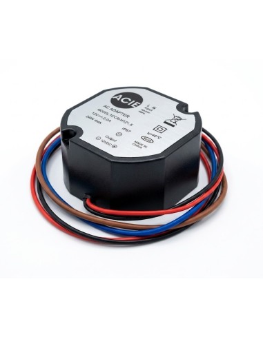 ALIMENTATION RONDE 12V 2A
