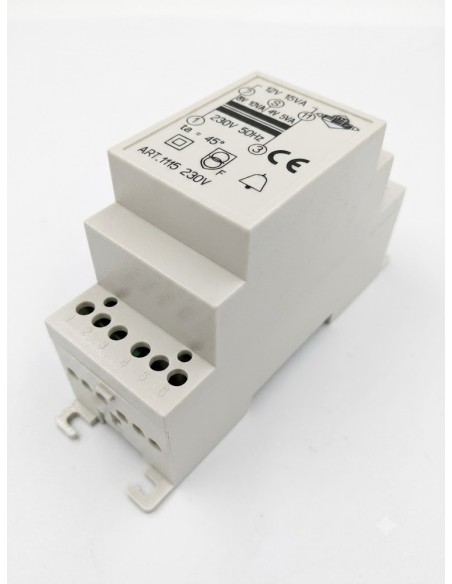 TRANSFO. 220/ 4-8-12 RAIL DIN