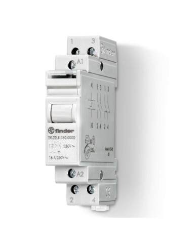 TÉLÉRUPTEUR BIPOLAIRE 12V AC FINDER