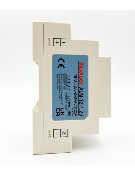 ALIMENTATION 12 V - 1,25A -  RAIL DIN