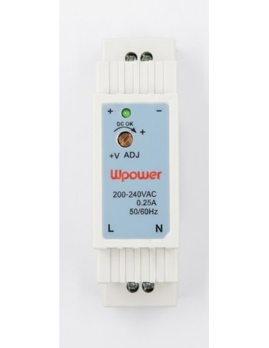 ALIMENTATION 12 V - 1,25 A - RAIL DIN