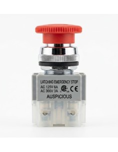 BOUTON ARRET URGENCE A ENCLENCHEMENT