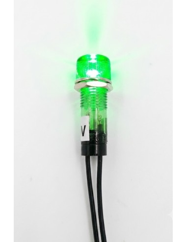 VOYANT 12 V VERT - PL1002G12