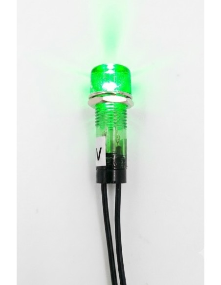 VOYANT 12 V VERT - PL1002G12